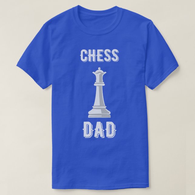 Schach-Vater T-Shirt (Design vorne)