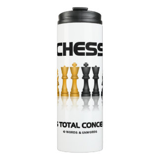 Schach verlangt absolutes Set für Konzentrationssc Thermosbecher