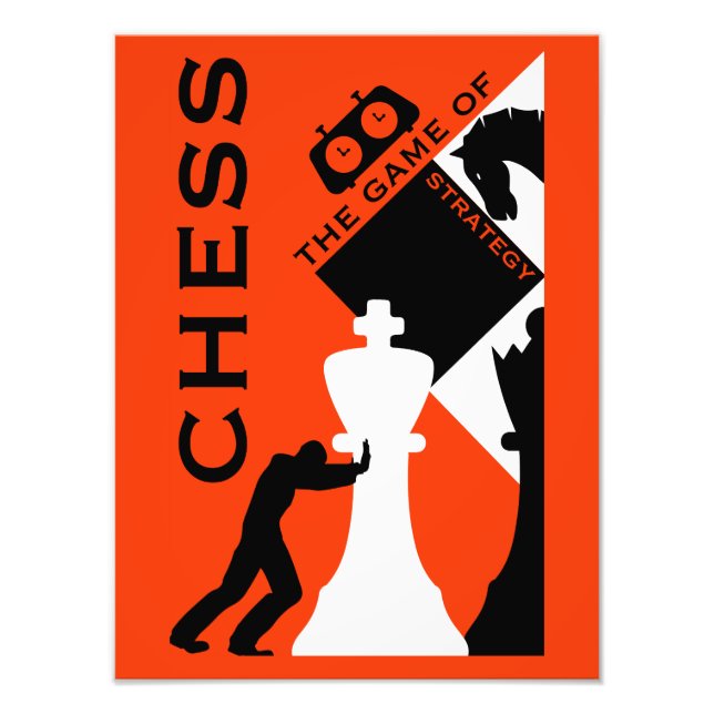 Schach Wall Art Fotodruck (Vorne)