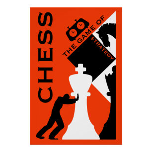 Schach Wall Art Poster