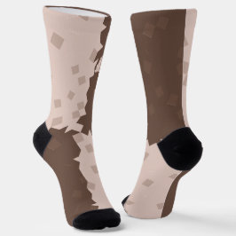 Schach-Weihnachtsplätzchen-Muster Socken