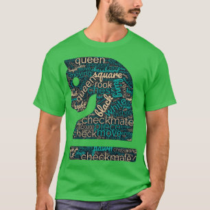 Schach WordCloud T-Shirt