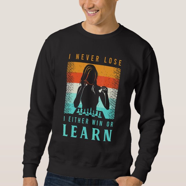 Schachangebot für einen Schachspieler _6 Sweatshirt (Vorderseite)