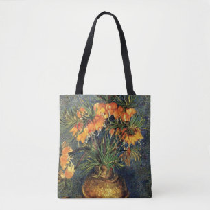 Schachblumen in einer Kupfervase von Vincent van G