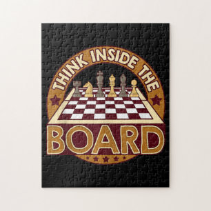 SchachBoard Kostenvoranschlag Schach-Spieler Denke Puzzle