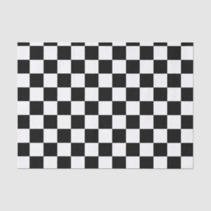 Schachbrett-Flag Seidenpapier