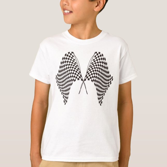 Schachbrett_Flag T-Shirt (Vorderseite)