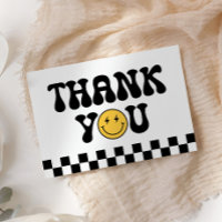 Schachbrett Happy Face Geburtstag Danke Karte