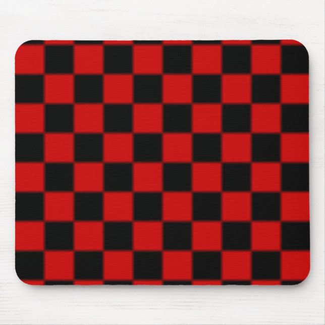 Schachbrett Muster Mouse Pad Mousepad (Vorne)