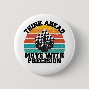 Schachbrett Pieces Strategy Precision Mind Game Button