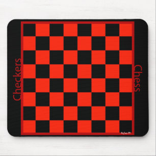 Schachbrett-Schachwartungstafel Mousepad