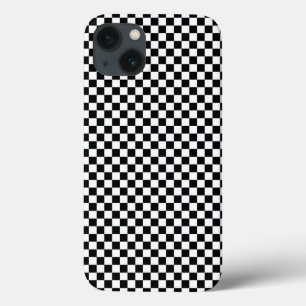 Schachbrett Square Illusion Black and White Case-Mate iPhone Hülle