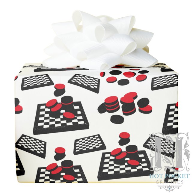 Schachbrett Wrapping Paper Geschenkpapier (Von Creator hochgeladen)
