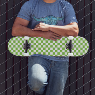 Schachbrettdruck-Skateboard Skateboard