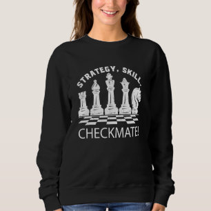 Schachbrettfahrer - Strategie, Qualifikation, Ch Sweatshirt