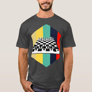 Schachbrettspiel Geschenk Schach T-Shirt