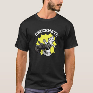 Schachbrettspiel Schachspieler Checkmate Schach T-Shirt