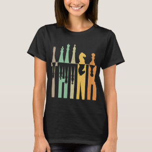 Schachbretttour Checkmate Funny player Sprichwort T-Shirt