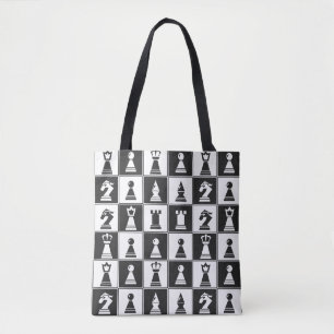 Schachdesign Tote Bag