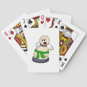 Schachfigur Bauer beim Schach Spielkarten