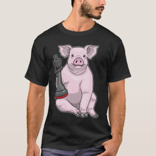 Schachfigur König Schach T-Shirt
