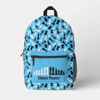 Schachfiguren Design Back Pack