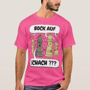 Schachfiguren für Schachspieler T-Shirt