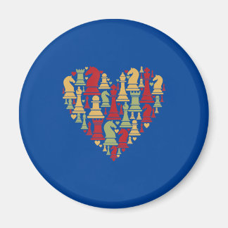 Schachgeschenk | I Wirklich Liebe Schach Magnet