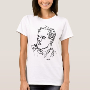 Schachgroßmeister Magnus Carlsen Portrait T-Shirt