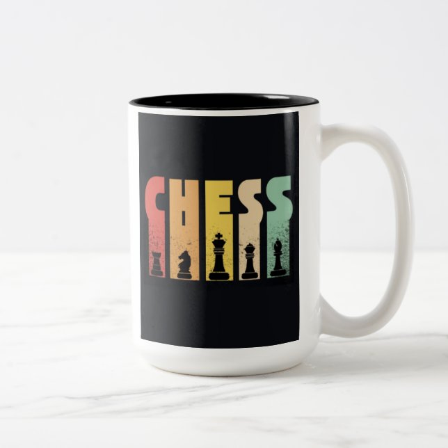 Schachkaffee Tasse (Rechts)