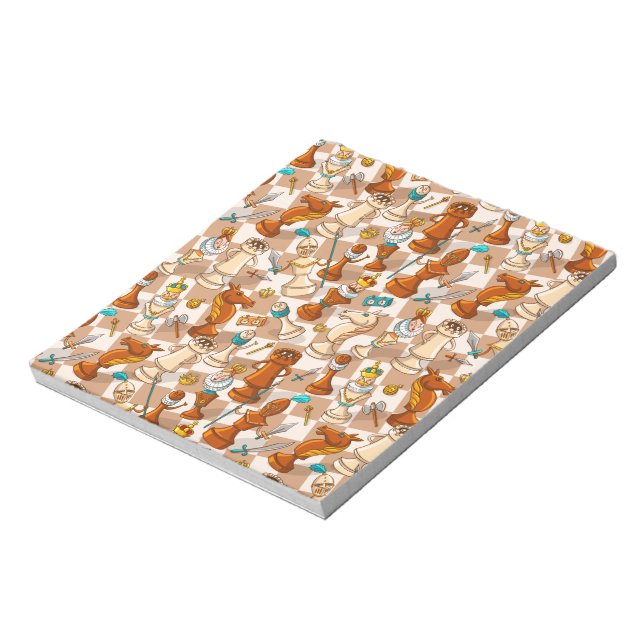 Schachkampf Notizblock (Rotiert)