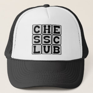 Schachklub, Schachmatten Truckerkappe