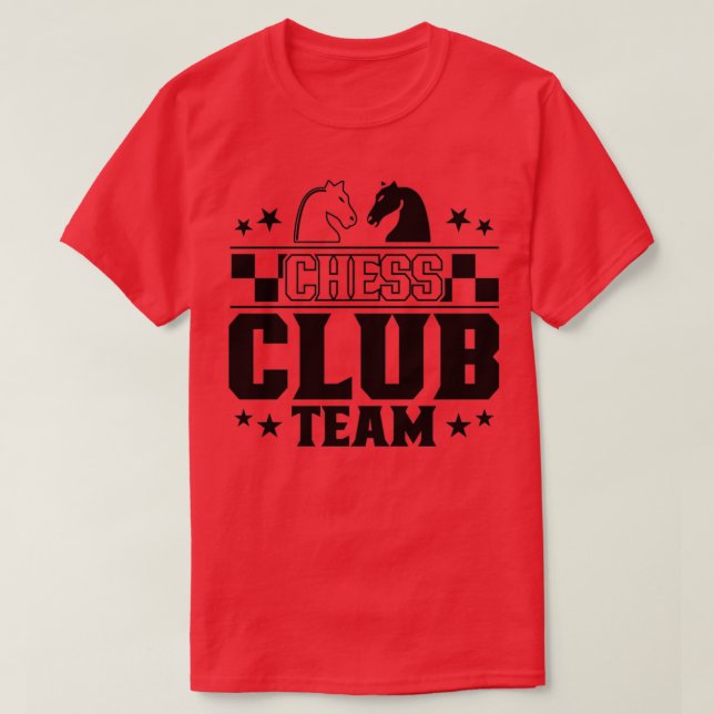 Schachklubteam (5) T-Shirt (Design vorne)