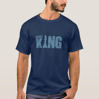 Schachkönig Sport Brettspiel Gehirnjogging Freund T-Shirt
