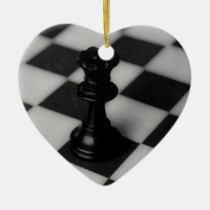 Schachkönigin Keramikornament