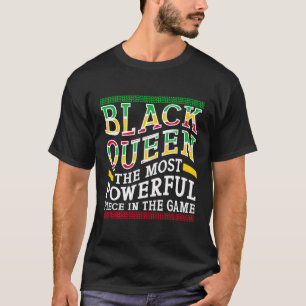 Schachkönigin Mächtigstes Stück Schachmatt Schachm T-Shirt