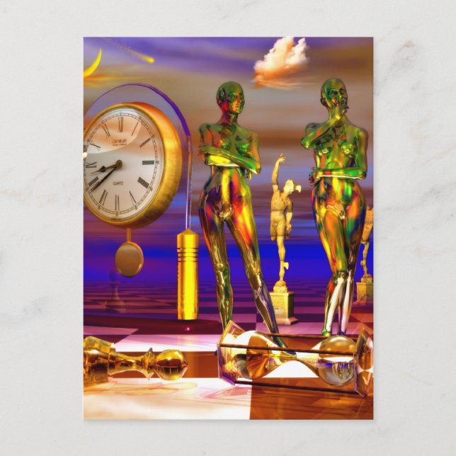 Schachkunst, Schachregeln, Schachöffnungen, Postkarte (Vorderseite)