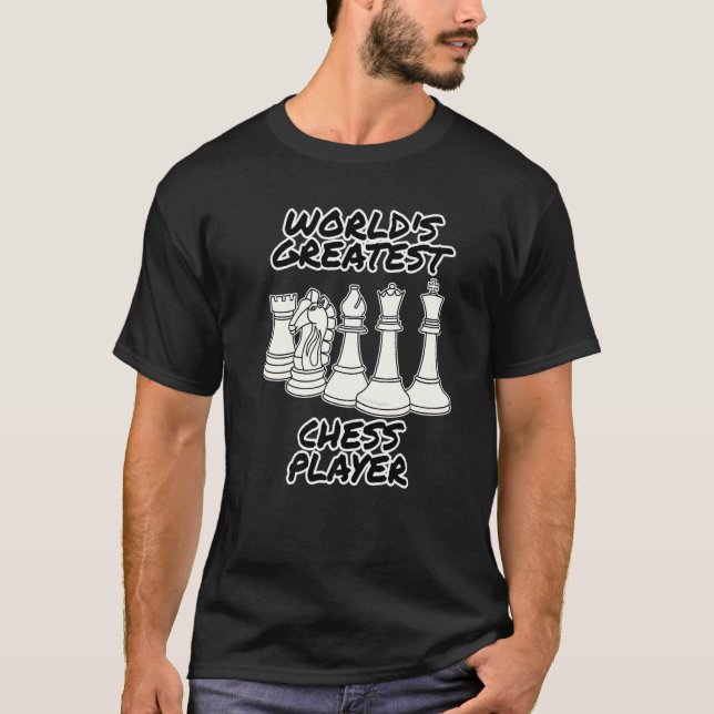 Schachlehrer der Welt 2 T-Shirt (Vorderseite)
