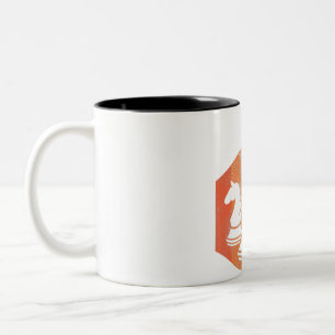Schachliebhaber   Springer König Turm Schach Bunte Zweifarbige Tasse