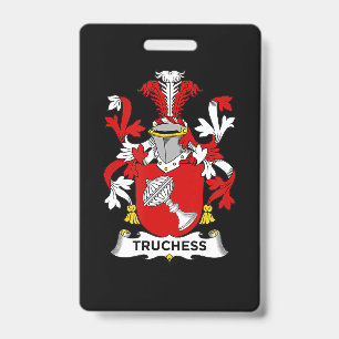 Schachliebhaber Truchess Wappen - Familienwappen Ausweis