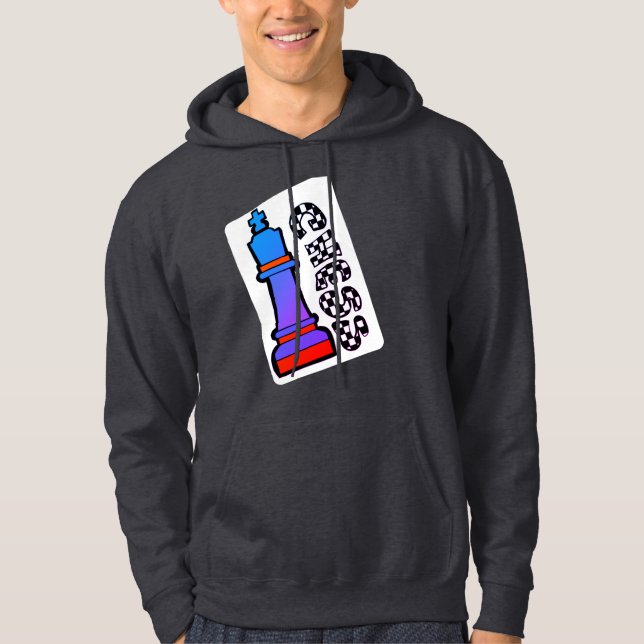 Schachmänner Hoodie (Vorderseite)