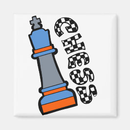 Schachmänner Magnet