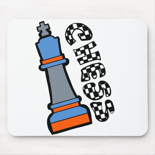 Schachmänner Mousepad (Vorne)