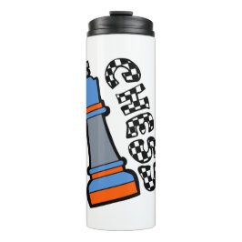 Schachmänner Thermosbecher