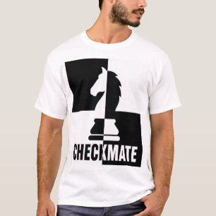 Schachmatt Schach Springer T-Shirt