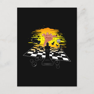 Schachmeister Postkarte