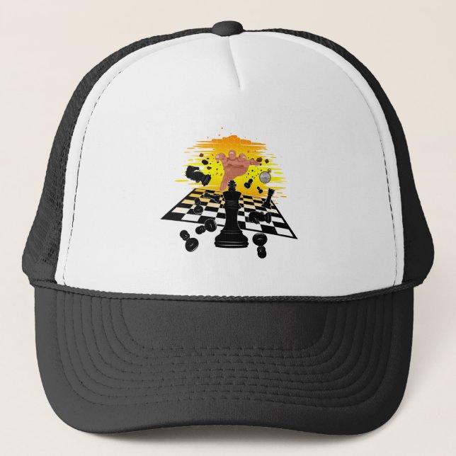 Schachmeister Truckerkappe (Vorderseite)