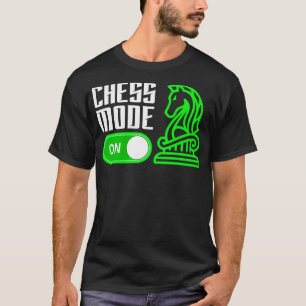 Schachmodus beim Schachspiel Funny Chess Lover & S T-Shirt