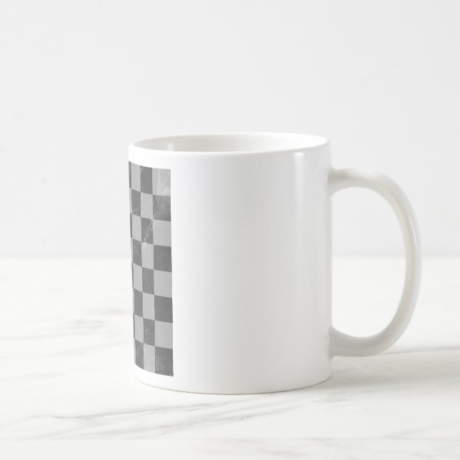 Schachmuster Tasse (Rechts)