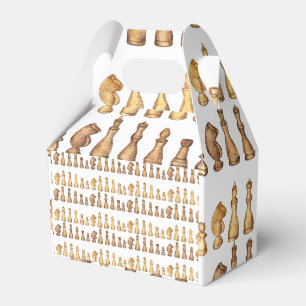 Schachpapier Geschenkschachtel